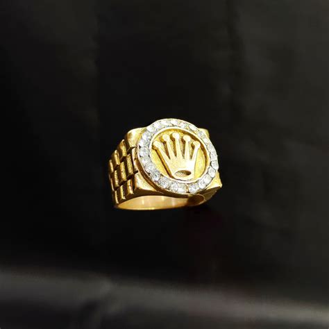 anillo reloj rolex